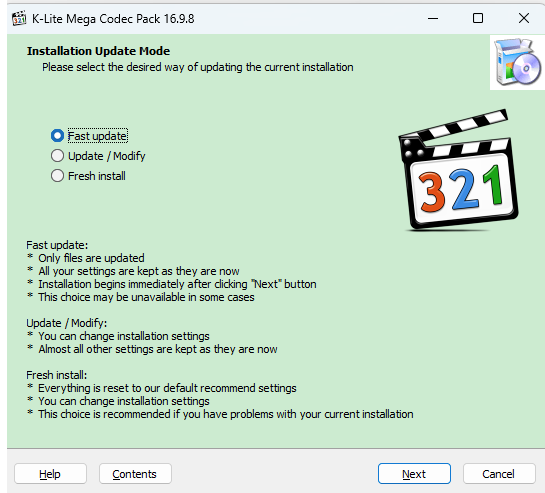 全能解码器视频播放软件K-Lite Codec （显示视频缩略图）